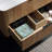 Fully Assembled 36" Modern Wall-Mounted Floating Bathroom Cabinet Vintage Solid Oak Bathroom Vanity