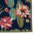 Mehcad Floral Handmade Tufted Navy/Green/Pink Area Rug-1462060330