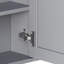 Armoire de salle de bain à miroir murale avec rangement 2 en 1, 6 tablettes ouvertes et tablette réglable-129221499