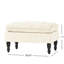 28 po avec plateau-coussin Heavenly - capitonnage à boutons captivant Blissful