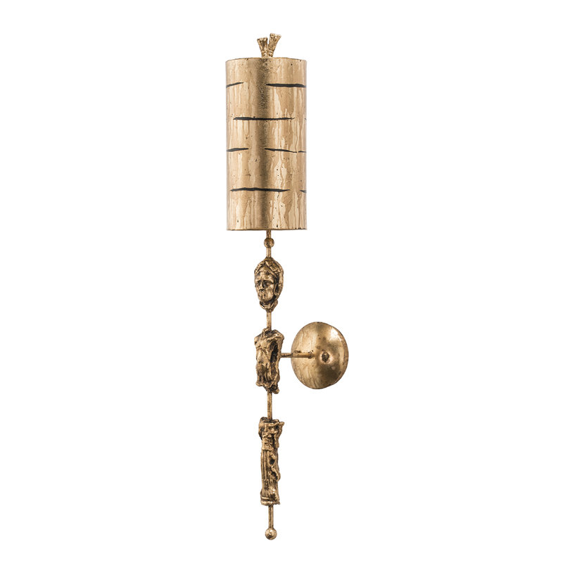 Fragment 1-Light Wall Sconce, Gold