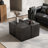 Wood-Look Square-Column MGO End Table(Only Including ONE PC  Table)-390147074-390147085