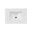 Meuble-lavabo en aulne naturel avec comptoir en céramique blanc l 31 po x P 22 po x H 35 po Ultraline-1545671750