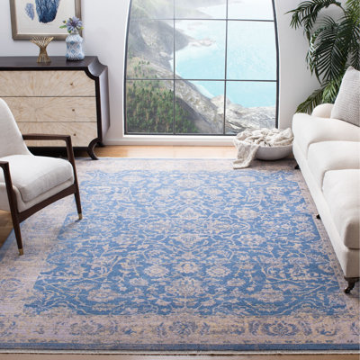 Tapis oriental bleu Marview