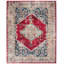 Tapis ivoire / rouge Hertzler-31131447