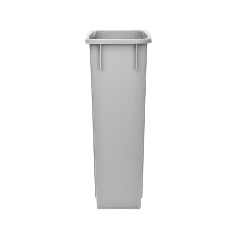 Alpine Industries Trash Can 23 Gallon Gray Commercial 3/Pack (477-GRY-3PK)