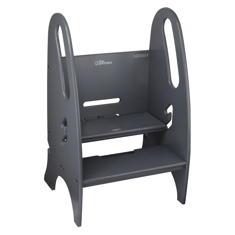 3-in-1 Growing Step Stool, Earl Gray