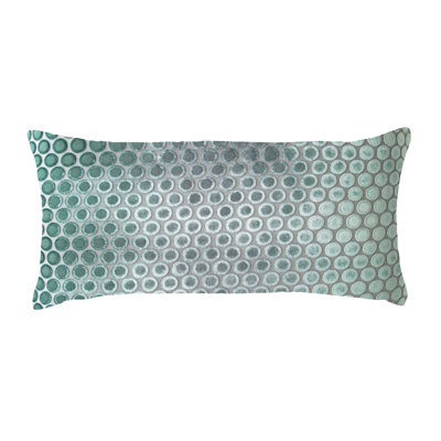 Dots Rectangle Velvet Pillow Cover & Insert
