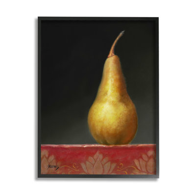 " Traditional Pear Still Life " by Jhenna Quinn Lewis