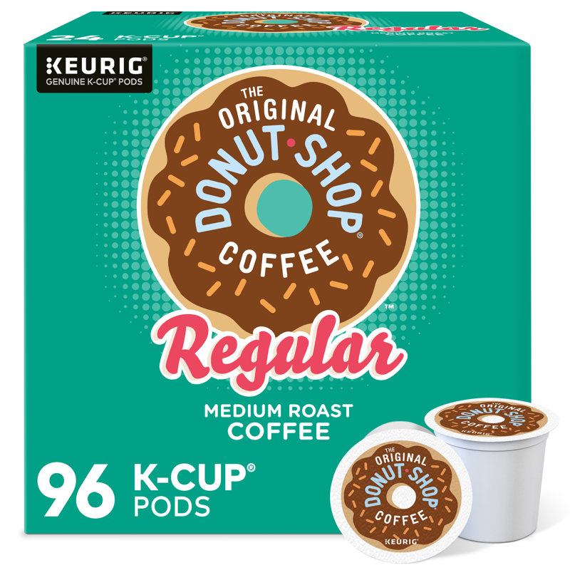 The Original Donut Shop Regular Keurig Single-Serve K-Cup Pods, Medium Roast Coffee