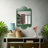 Scalloped Lacquered Mirror-1096032822