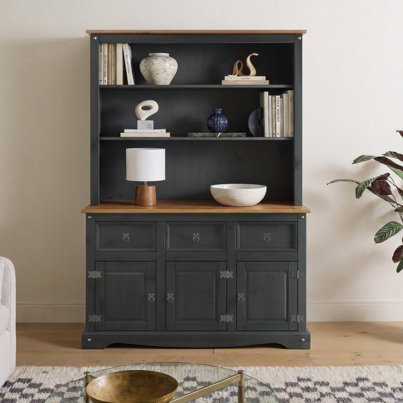 125cm Sideboard with Bar Hutch