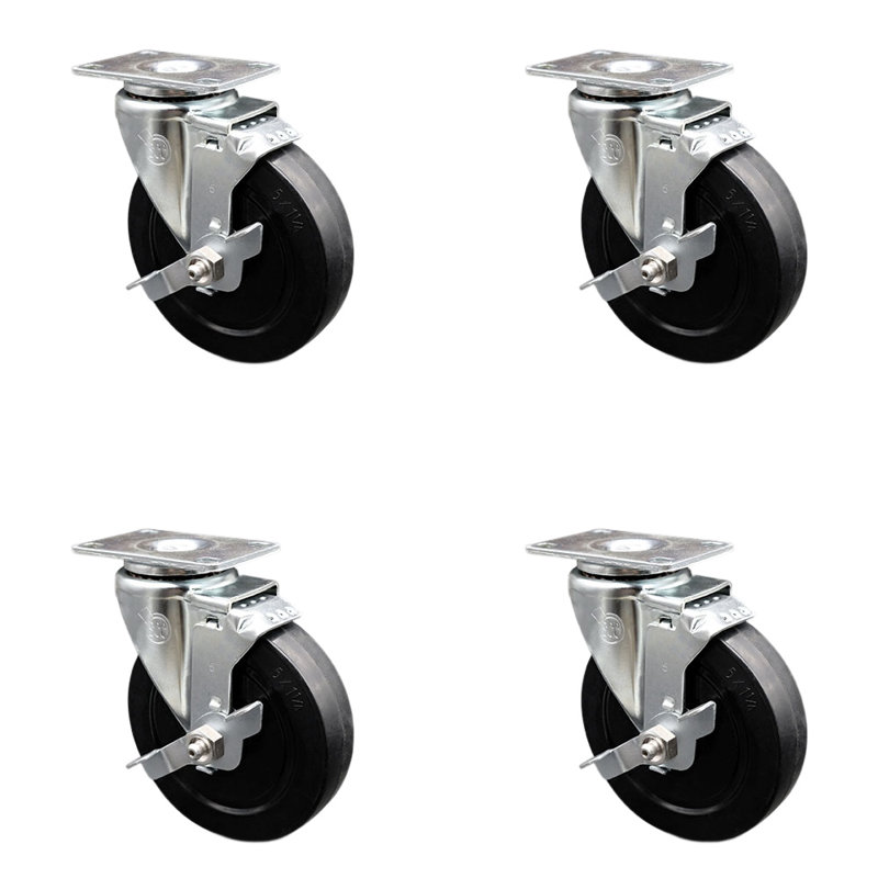Soft Rubber Caster