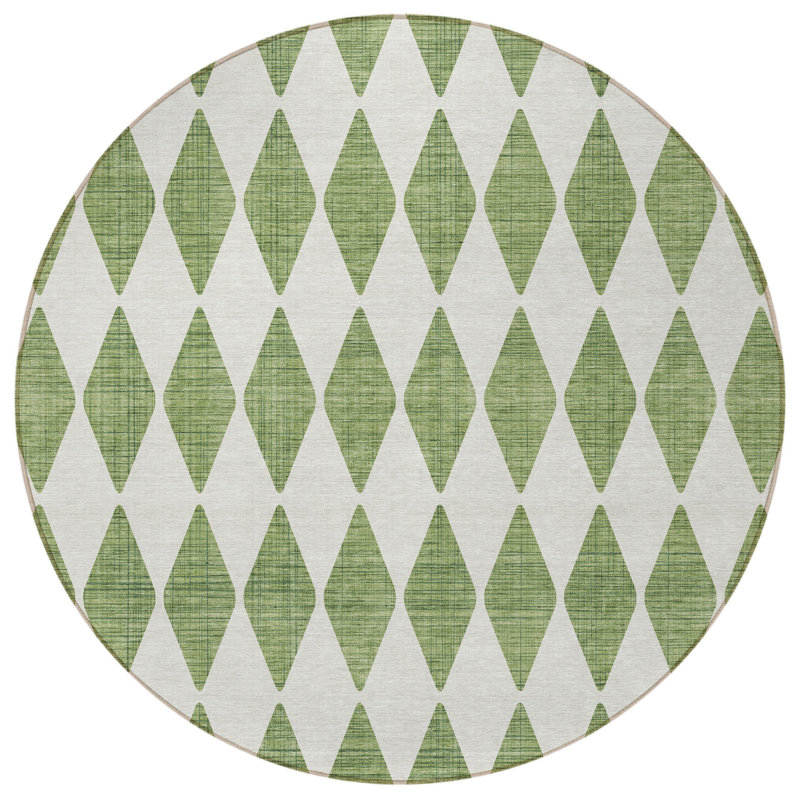Tapis rond 8 po