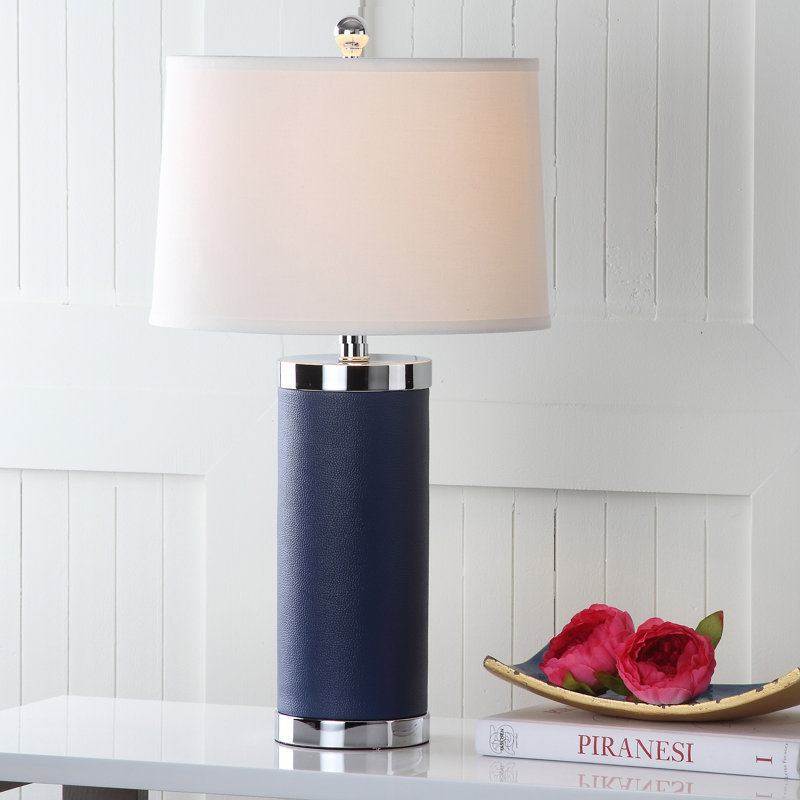 Anjonette Table Lamp, Navy