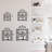Arched Window Frame Tree Modern Abstract Wall Accent Sculpture Hanging Decoration Metal Wall Decor-124838086-124838084
