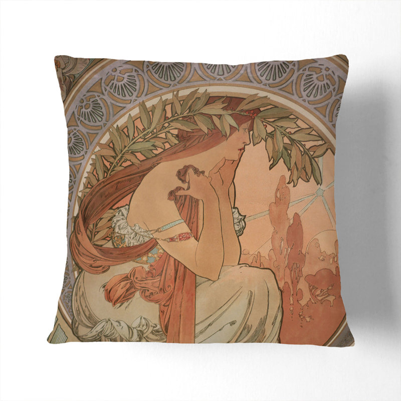 The Arts Poetry Vol.1 Scatter Cushion, 55cm H x 55cm W x 20cm D
