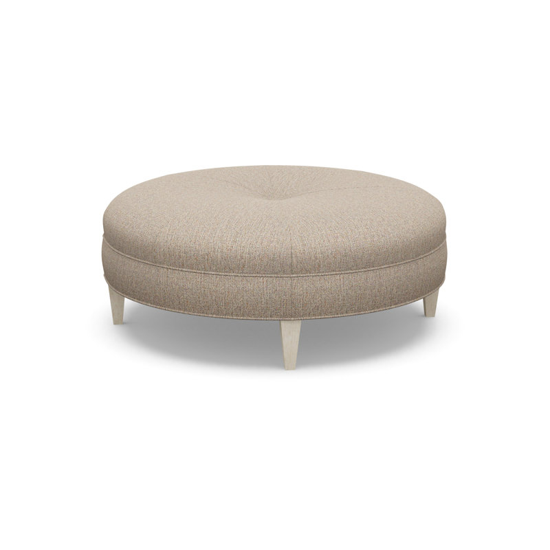 Round Ottoman, 2243-77, Sandstone