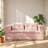 Timo 80" W x 37.4" D x 36.6" H Corduroy Convertible Convertible Sectional Sofa Bed