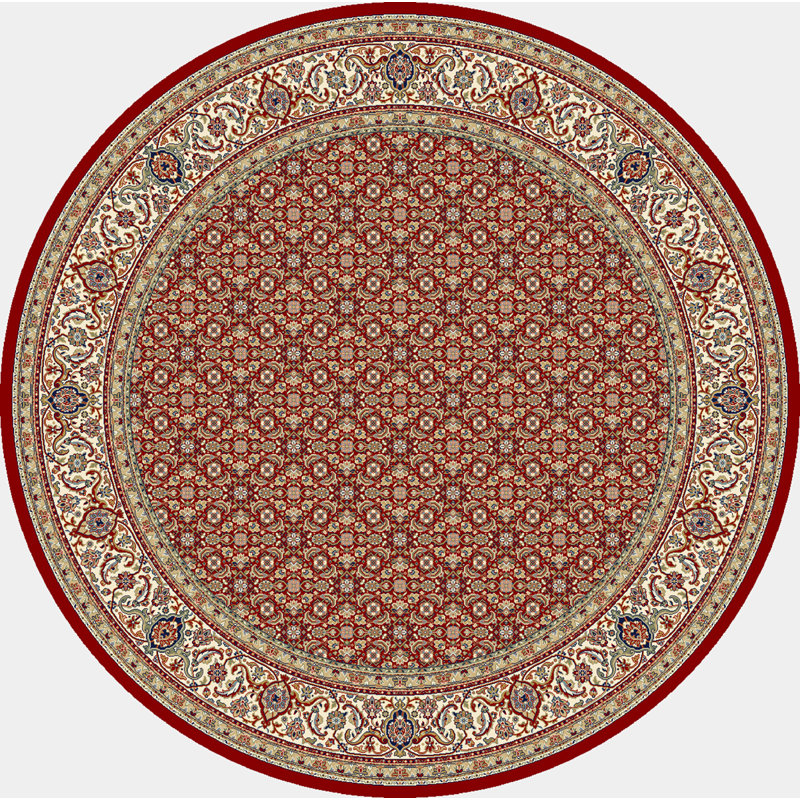 Attell Oriental Indoor Rug, Round 5'3"