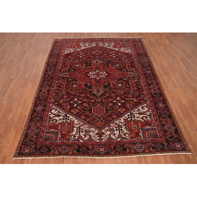 Tapis à motif géométrique traditionnel 7 x 10