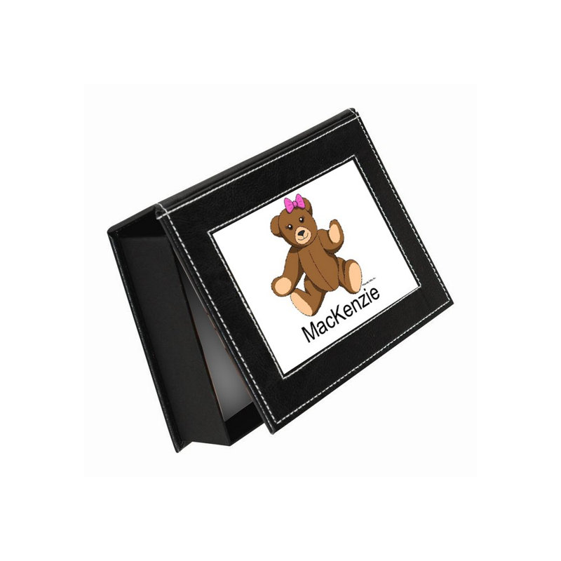 Faux Leather Memory Box