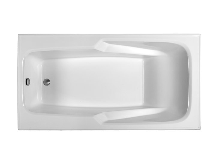 Wyndham 4 DoloMatte 71" x 36" Drop in Soaking Solid Surface Bathtub