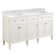 60" Elmdale Double Bathroom Vanity Set with Rectangular Undermount Sinks