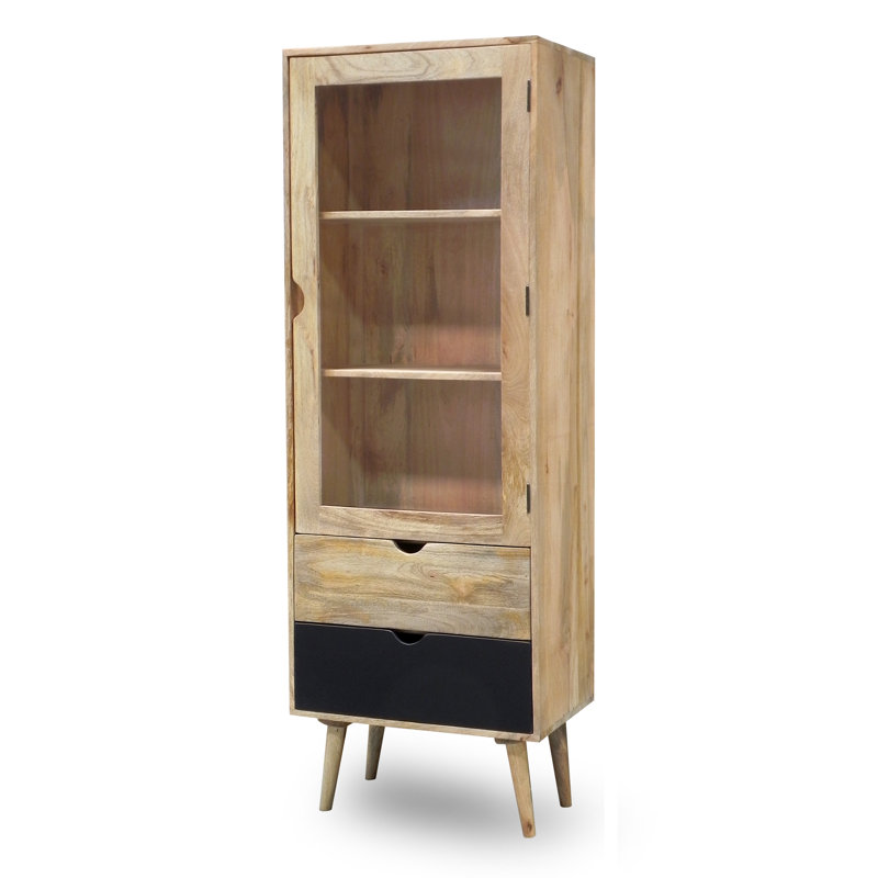 Rousseau Display Cabinet, Black