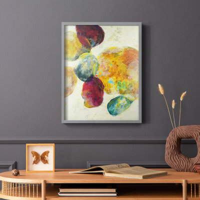 Earthy Fragments I, reproduction encadrée - bois massif
