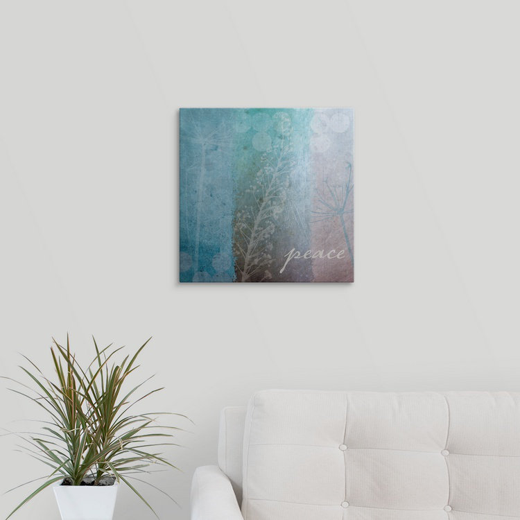 « square i », impression Ethereal Inspirational, H 35 po x l 35 po x P 1,5 po, Toile