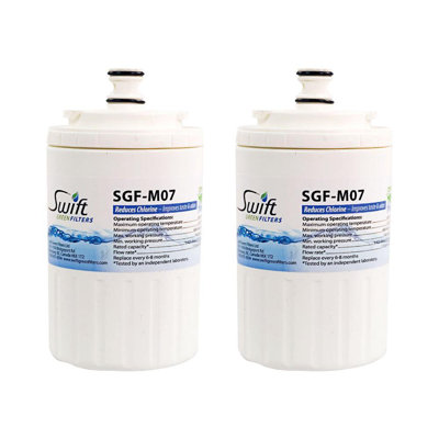 SGF-M07 Compatible Refrigerator Water Filter for UKF7003, UKF7001, EDR7D1, Filter 7 (2 Pack).