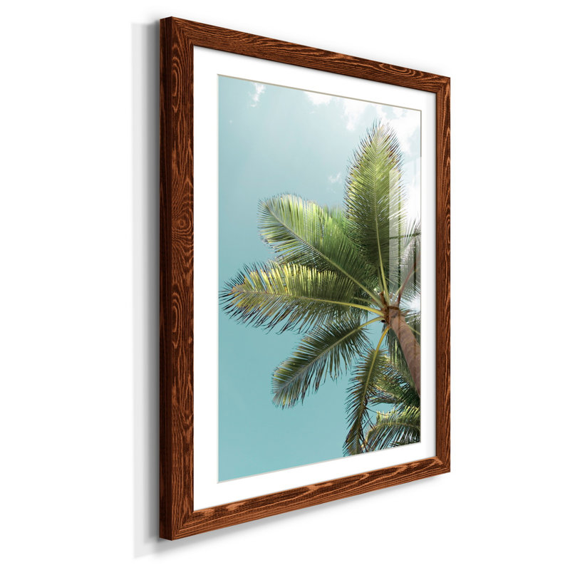 Tranquil Ocean II - reproduction de photo sur papier encadrée, H 37,5 po x l 27,5 po x P 1,5 po, Érable