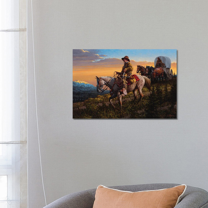 On Timberline Pass by Joe Velazquez - Wrapped Canvas Print, 66.04 cm H x 45.72 cm W x 3.175 cm D
