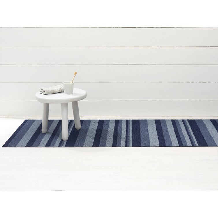 Chilewich Easy Care Bounce Stripe Shag Doormat & Reviews