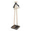 20'' Metal Industrial Pipe Clothing Rack-47437455