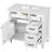 36" Bathroom Vanity Set With Ceramic Sink-71333594
