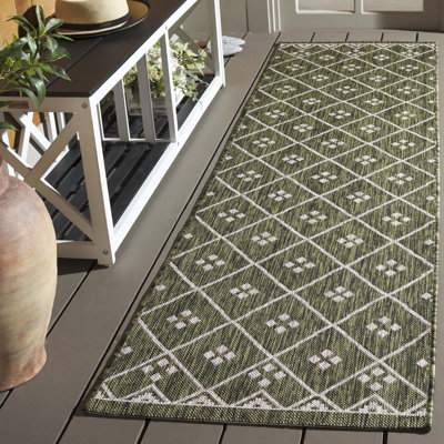 Tapis d'intérieur / extérieur à motif géométrique Altheta Performance