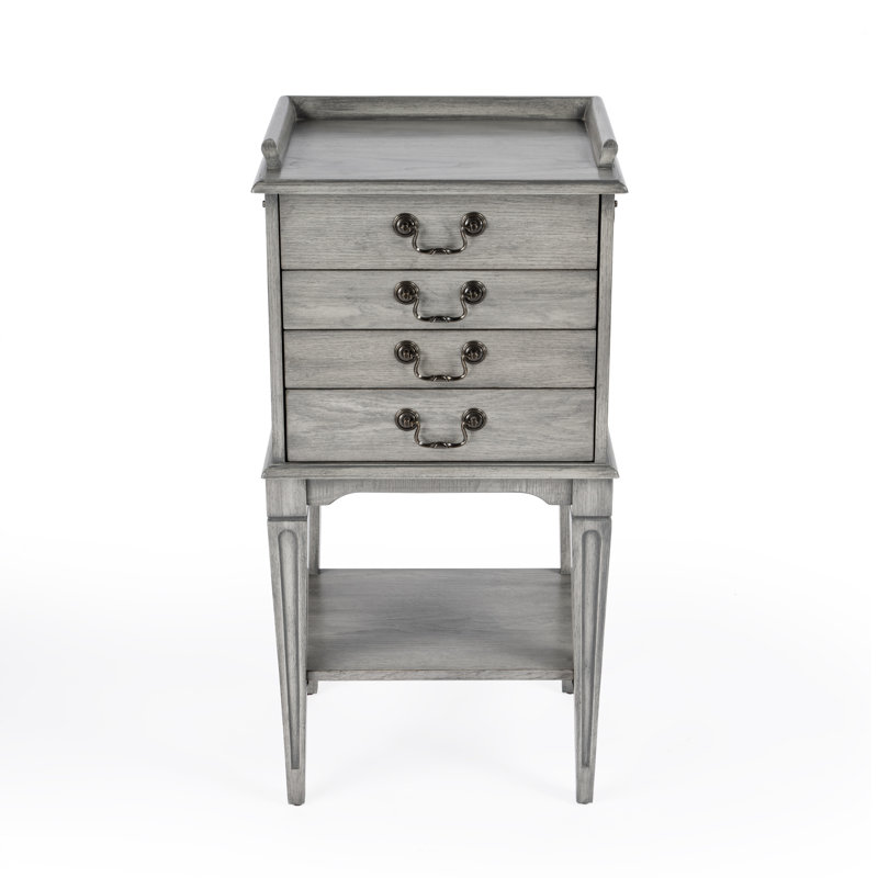Hardwick 4 Drawer Chest, Gray