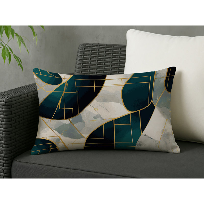 Ether Weave Indoor And Outdoor Throw Pillow, Rectangle 14"H x 20"W