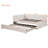 Full-Size L-Shaped Upholstered Daybed with Pull-Out Twin Trundle, Built-In USB Charging Ports-1711820860