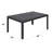 Asimelda Rectangular Steel Outdoor Coffee Table , 40 " W 24 " D