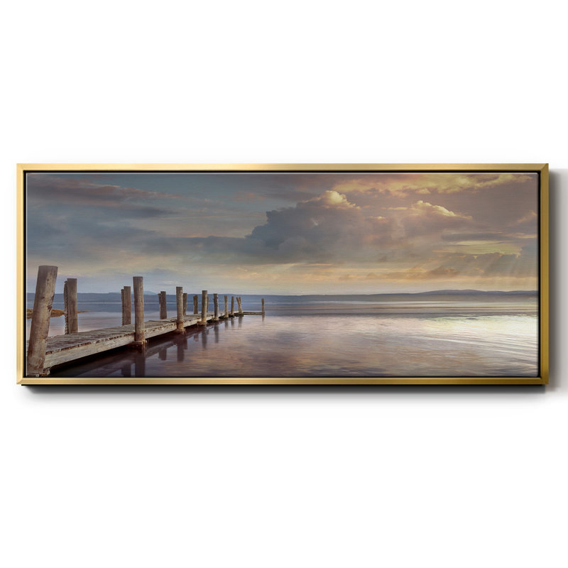 «Evening Reflection», toile encadrée, H 20 po x l 50 po