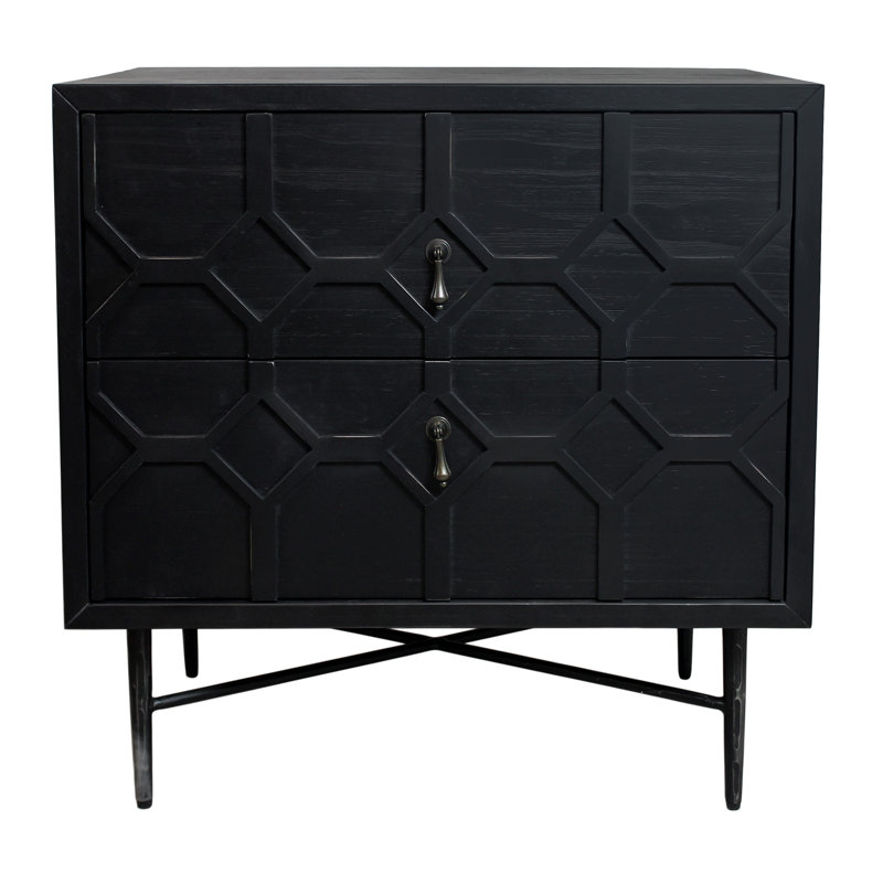 Mandeville 28'' W Solid Wood Nightstand