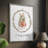 Harvest Home Mouse Framed Print - Solid Wood-1650452825