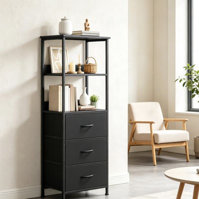 115 cm H x 42 cm W Solid Wood Bookcase