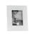VIP Wood 10.75 in. White 5x7 Photo Frame