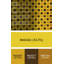 Tapis abstrait jaune lavable à la machine Abstract 268-894982589