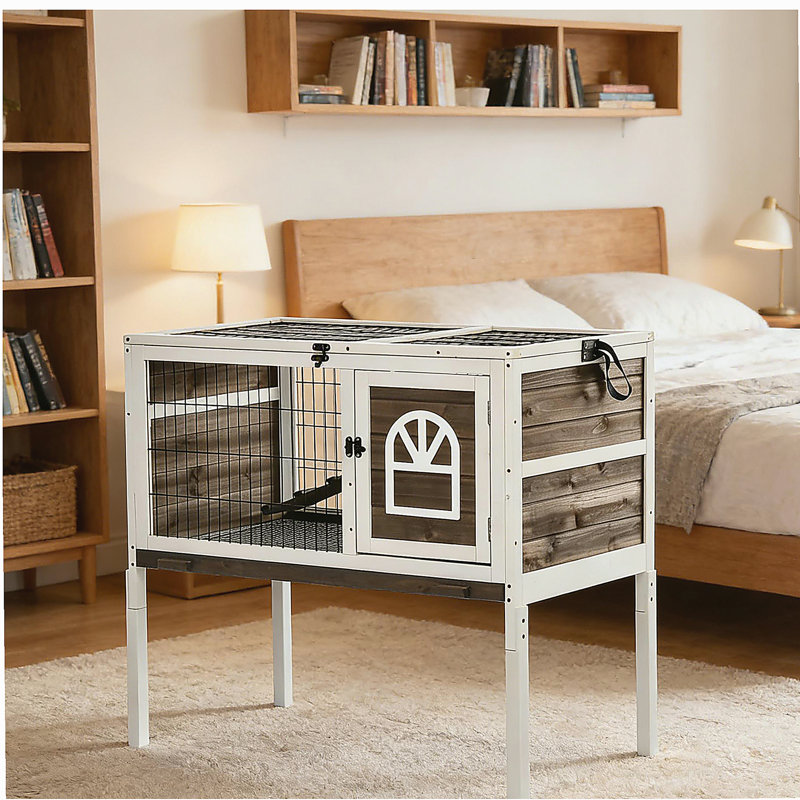 Maison pour animaux spacieuse, clapier en bois