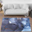 Le tapis en tissu à motif floral transitionnel complexe ajoute de la sophistication et du style à votre espace avec son doux design non tissé-1332962524
